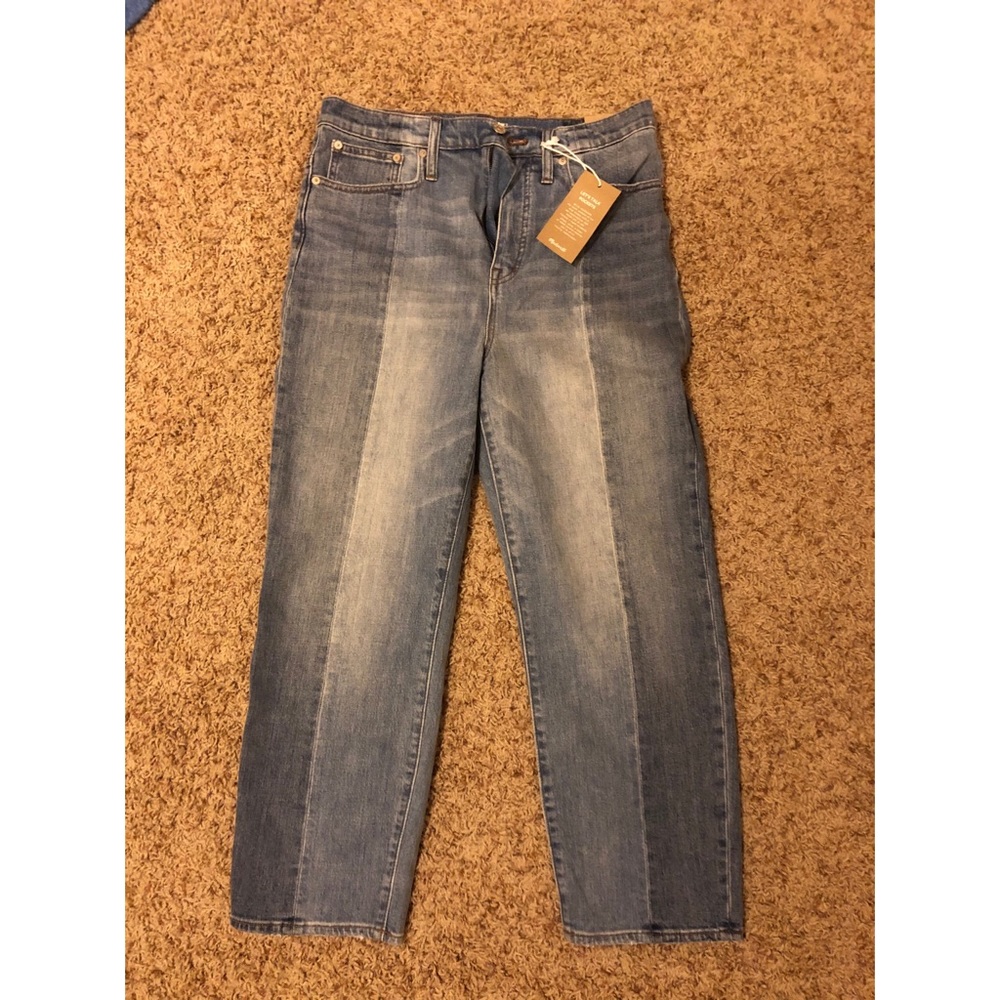 Madewell classic straight jean!!